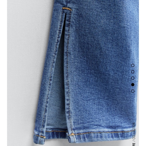 split jeans zara